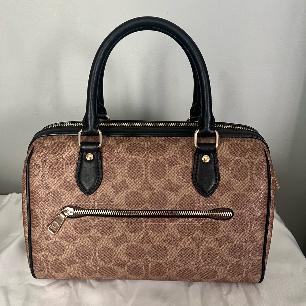 Coach Rowan Satchel And Matching Wallet - Picture 5 of 11